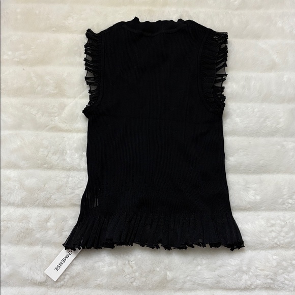 Women’s viral black ripped Commense top - Picture 5 of 5